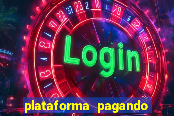 plataforma pagando no cadastro slots